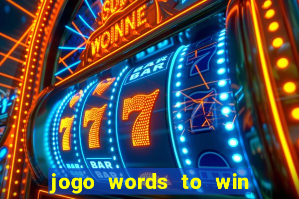 jogo words to win paga mesmo